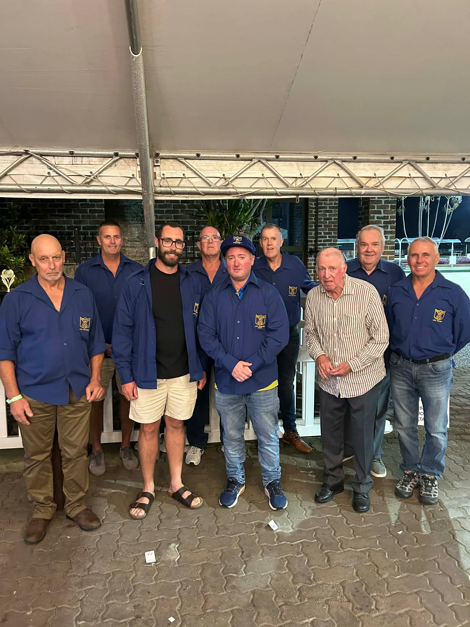 Redhead Cricket Club life members at the 2025/26 season presentation night